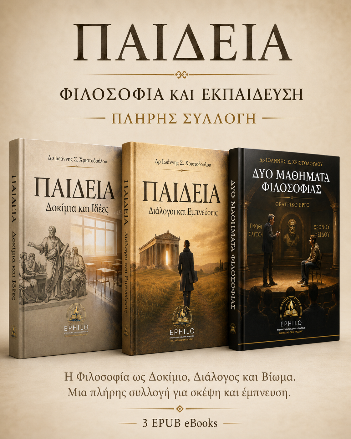 ΠΑΙΔΕΙΑ — Φιλοσοφία και Εκπαίδευση, πλήρης ελληνική ψηφιακή συλλογή EPHILO
