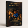 3D promotional mockup of Moments of Paradise by Ioannis S. Christodoulou — digital EPUB edition
